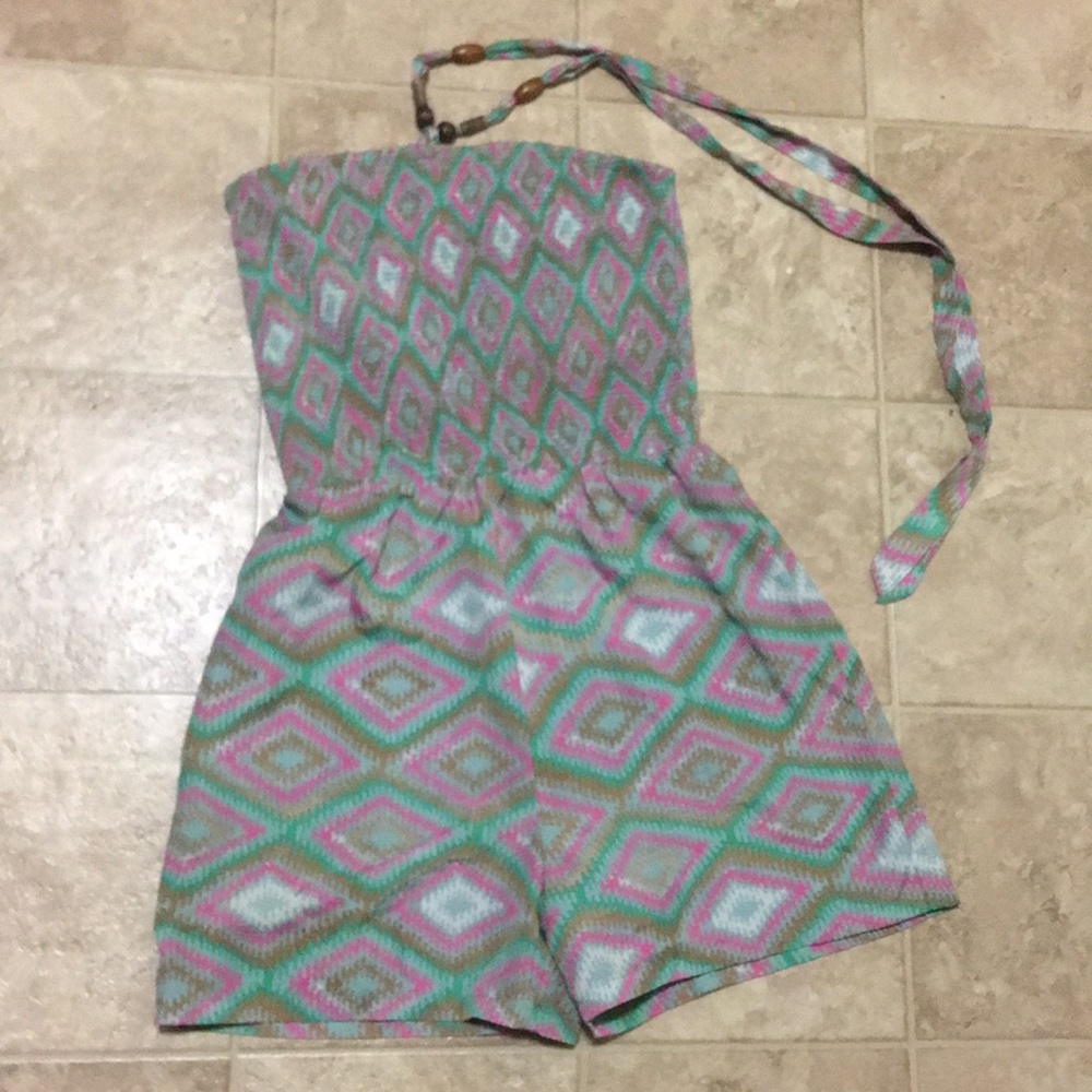 Corina textured romper